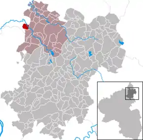 Poziția  Borod pe harta districtului Westerwaldkreis