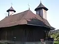Biserica pe latura nord-vestică