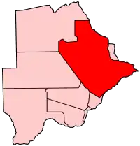 Poziția localității Central