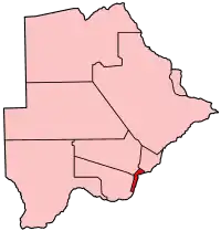 Poziția localității South-East