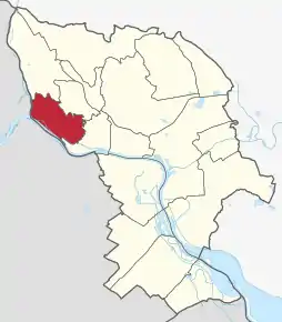 Poziția localității Devín