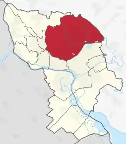 Poziția localității Bratislava III