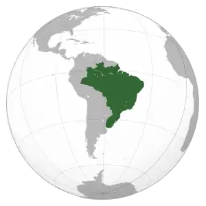 Imperiul Brazilian pe hartă