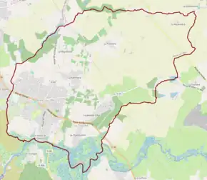 Poziția localității Brem-sur-Mer