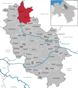 Poziția localității Bremervörde