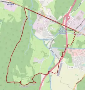 Poziția localității Brion