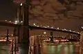 Podul Brooklyn, noaptea, în 2000