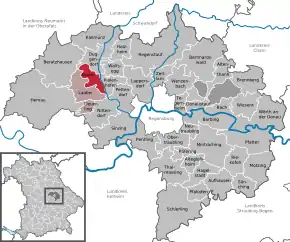 Poziția localității Brunn