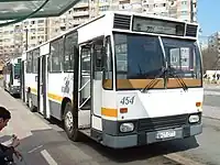Autobuz DAC 112 UDM ca și cele folosite în Baia Mare.