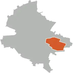 Poziția localității Titan