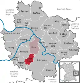 Poziția localității Buchhofen