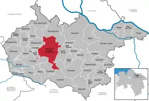 Poziția localității Buchholz in der Nordheide