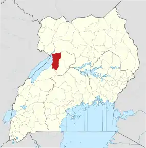 Poziția localității Bulisa