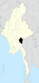 Plasare în Myanmar