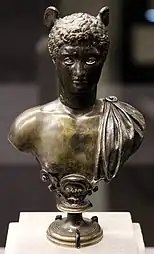 Bustul zeului Mercur (Hermes)