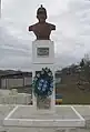 Bustul mareşalului Constantin Prezan din Schinetea.