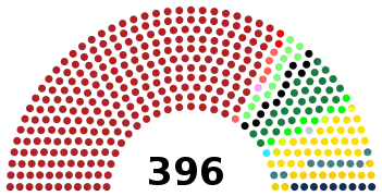 Împărțirea locurilor din Camera Deputaților; FSN obține 66,3% din vot