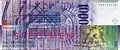 1000 Franci (revers)