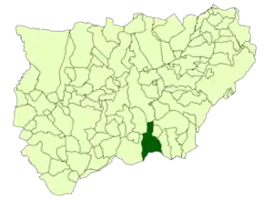 Poziția localității Cabra del Santo Cristo