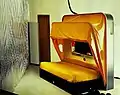 Cabriolet Bed, din expoziţia lui Joe Cesare Colombo