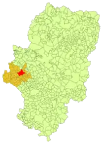 Poziția localității Calatayud