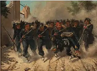 The Infantry at Porta Pia(d) (1871), Museo di Capodimonte(d)