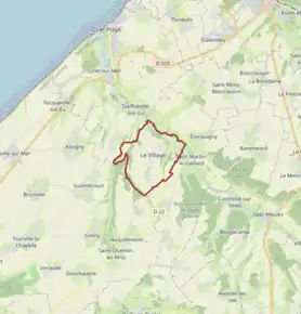 Poziția localității Canehan