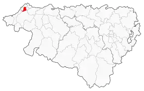 Poziția localității Cantonul Anglet-Sud
