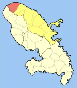 Cantonul Macouba în cadrul arondismentului