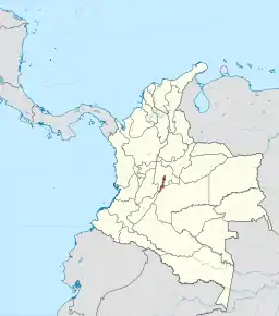 Poziția localității Bogotá, D.C.