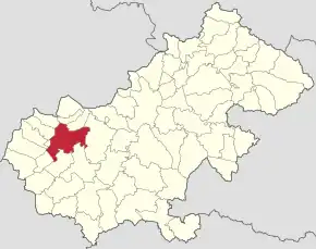 Poziția localității Carei