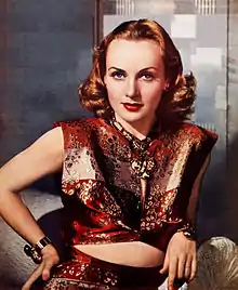 Carole Lombard, actriță americană de film
