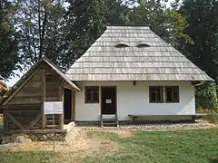 Casa tradițională din Vicovu de Sus de la Muzeul Satului