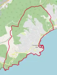 Poziția localității Cavalaire-sur-Mer