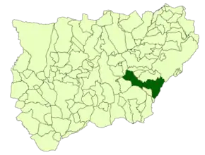 Poziția localității Cazorla