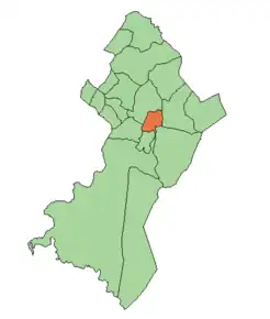Poziția localității Julián Augusto Saldívar