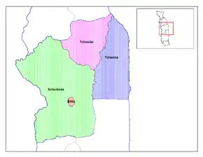 Prefecturile regiunii