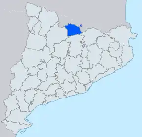 Poziția localității Cerdanya