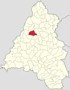 Poziția localității Tăutelec