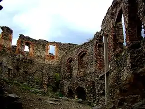 Rămășițe dintr-un balcon