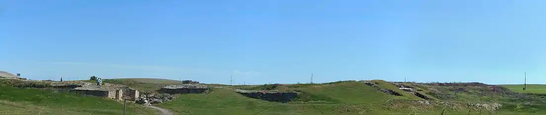 Cetatea Halmyris - vedere generală