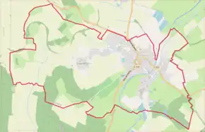 Poziția localității Château-Salins