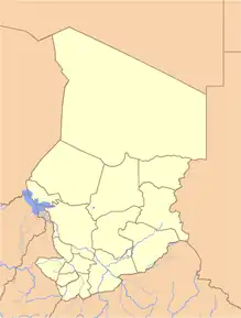 Poziția localității Kélo