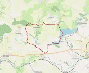 Poziția localității Champeaux