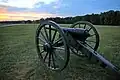 Fotografie recentă a câmpului de bătălie, păstrat ca parte a Parcului Naţional Militar Fredericksburg şi Spotsylvania