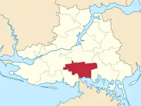 Poziția localității Ceaplînka