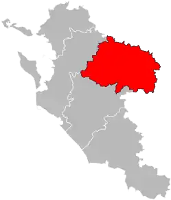 Arondismentul Saint-Jean-d'Angély în cadrul departamentului Charente-Maritime