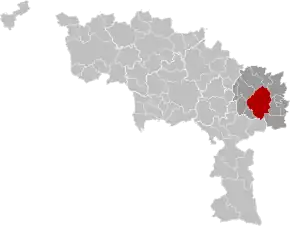 Charleroi în Provincia Hainaut