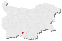 Poziția localității Cepelare