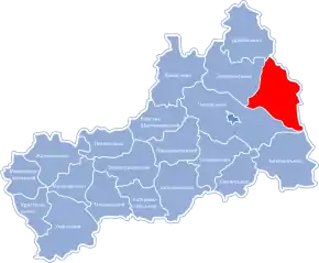 Poziția localității Ciornobai